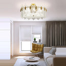 Luxury ceiling light with LED lighting and remote control