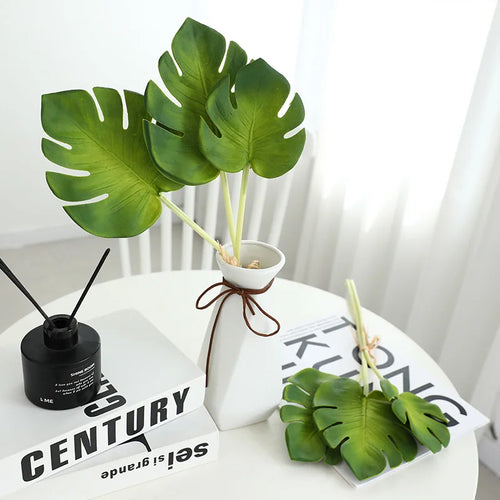 Artificial palm calla plants for indoor and garden decoration - vue 4 sur 11