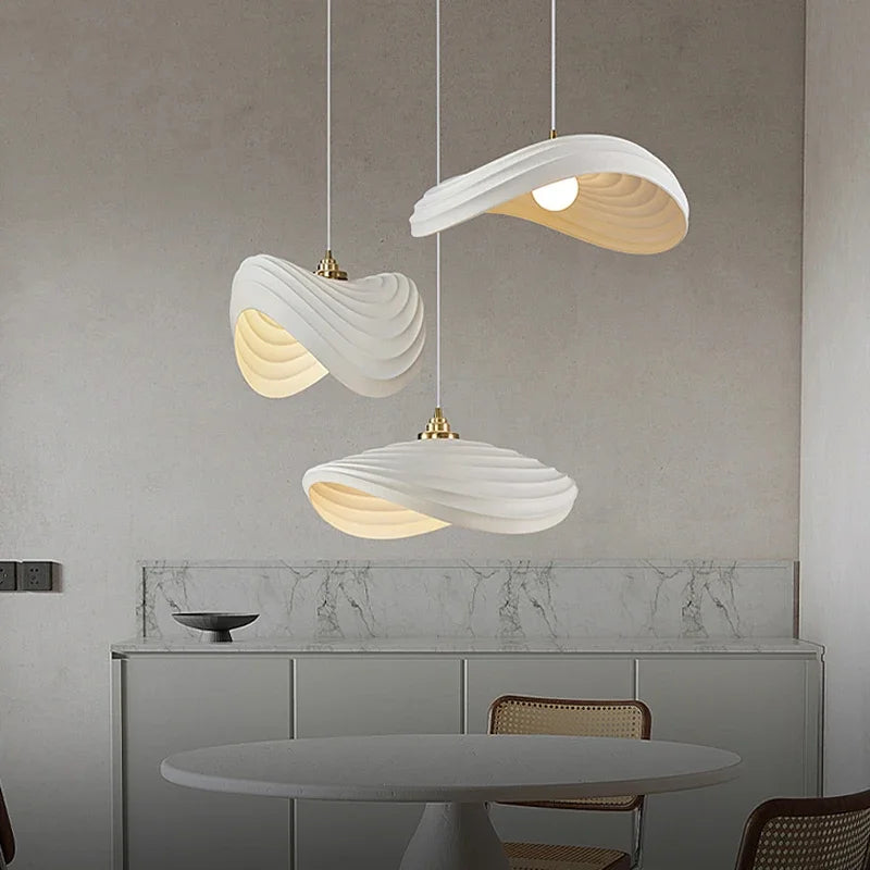 Nordic minimalist wabi sabi chandelier for interior decor