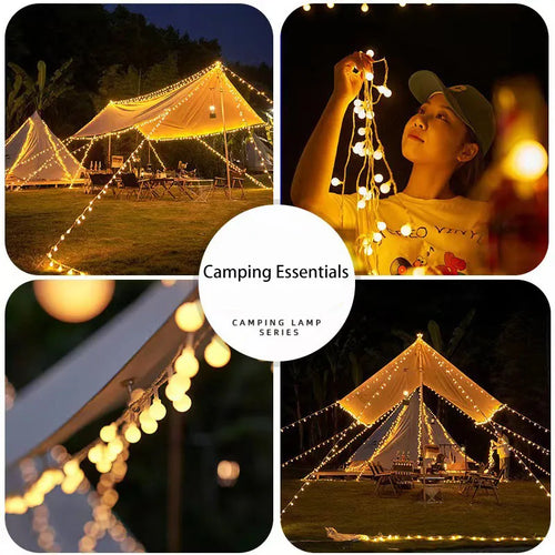 Waterproof LED string lights for outdoor garden and wedding decoration - vue 7 sur 9
