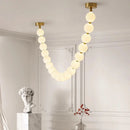 Nordic design LED bead chandelier for home decoration