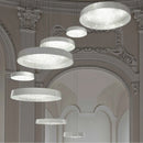 Modern minimalist crystal chandelier for indoor lighting