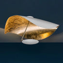 Modern retro industrial flying saucer LED ceiling light