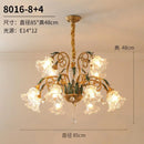 Rustic crystal chandelier for industrial indoor lighting