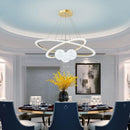 Nordic design glass chandelier creative decorative indoor lighting