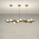 Artistic dimmable LED pendant chandelier