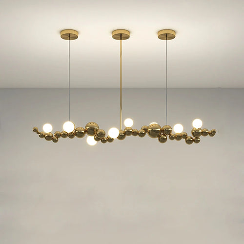 Artistic dimmable LED pendant chandelier - vue 3 sur 16