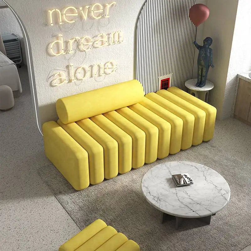 multifunctional creative bench for storage and seating