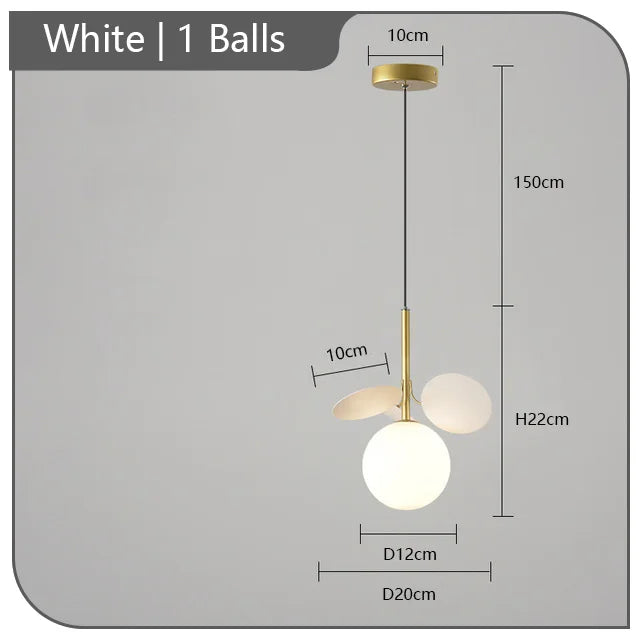 Children's chandelier with multicoloured flowers decorative pendant light - vue 18 sur 18
