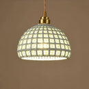 Nordic ceramic pendant light luminaria lighting