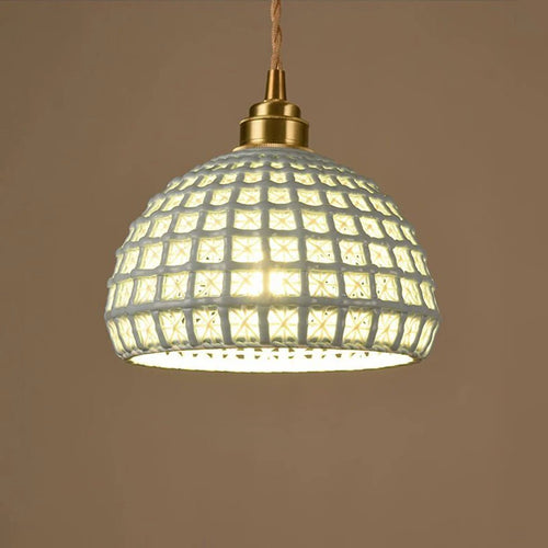 Nordic ceramic pendant light luminaria lighting - vue 5 sur 9