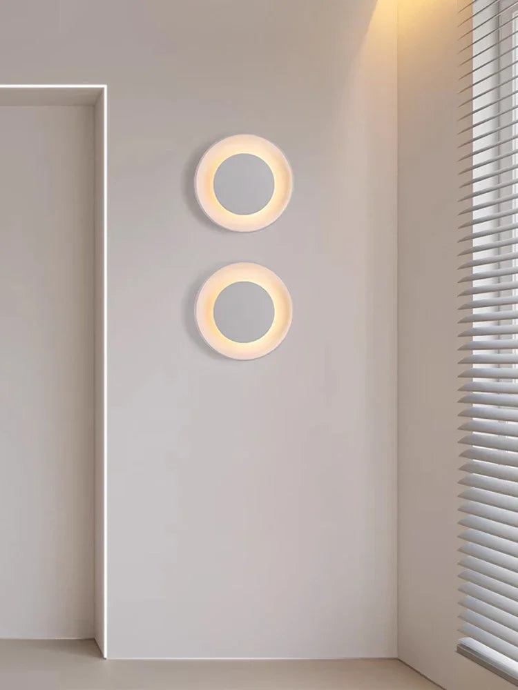 Minimalist modern design gypsum wall light creative LED fixture