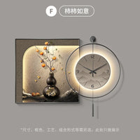 wall clock with unique and aesthetic design for modern decoration
