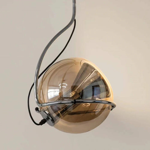 Retro small pendant light for living room, luxury creative nostalgic office and bedroom pendant - vue 3 sur 6