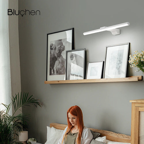 Modern dimmable LED wall light for indoor use - vue 2 sur 17
