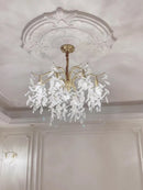French retro crystal chandelier American style for a romantic atmosphere