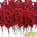 Artificial berry branch for Christmas decoration