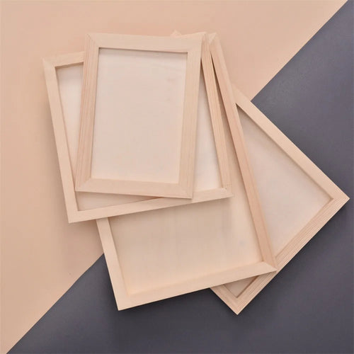 Creative wooden clay frame for children and decoration - vue 3 sur 6