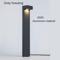 Modern aluminium outdoor garden and path light