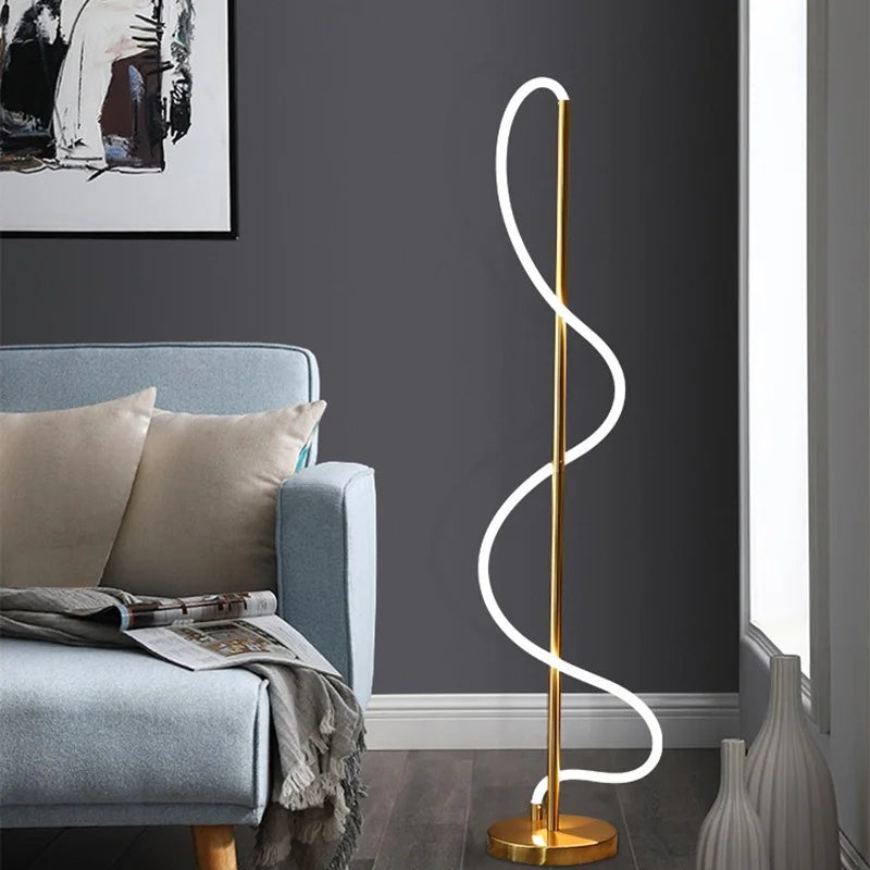 Modern Nordic design creative LED floor lamp for indoor use