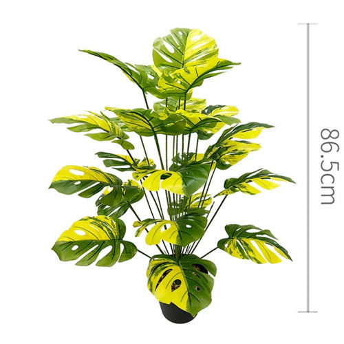 Artificial plants with large decorative leaves for indoors and offices - vue 23 sur 24