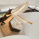 Modern leaf pendant LED vintage lighting