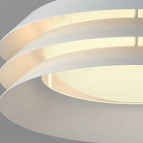 Modern metal pendant light with adjustable brightness for indoor lighting - vue 5 sur 10