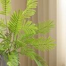 Artificial mimosa plant for rustic decor and photography accessories