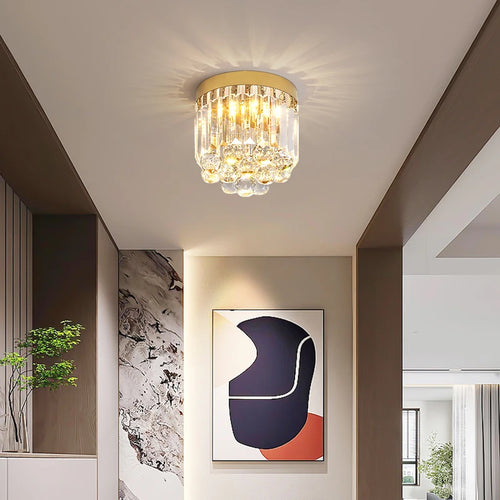 Luxury style crystal ceiling light for creative lighting
