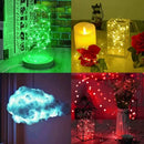 Copper wire LED string lights for festive decoration