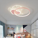 Simple and romantic modern light for children's bedroom