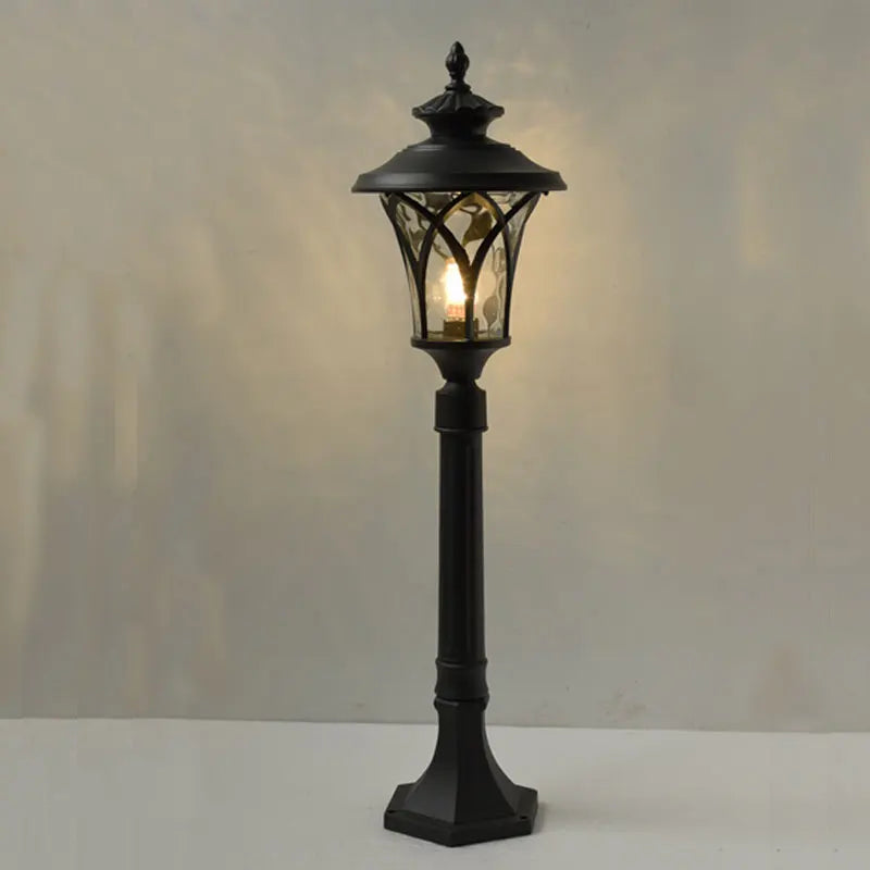 European style outdoor lighting for garden and courtyard