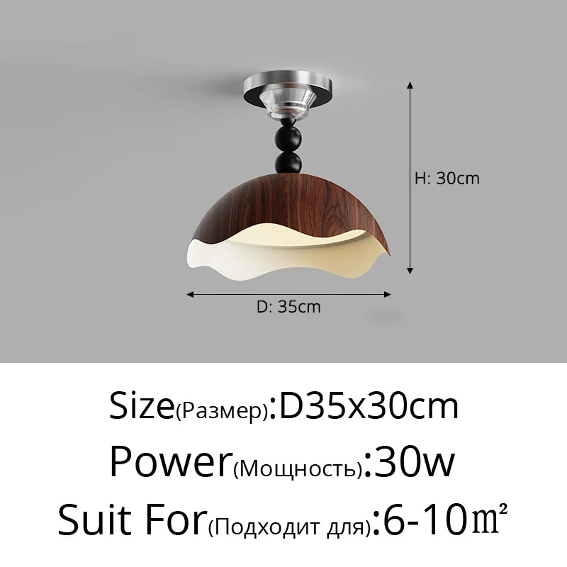 Premium creative eggshell ceiling light for bedroom - vue 11 sur 14