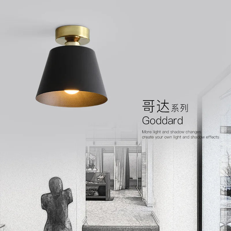 Modern minimalist LED ceiling light for interior decoration