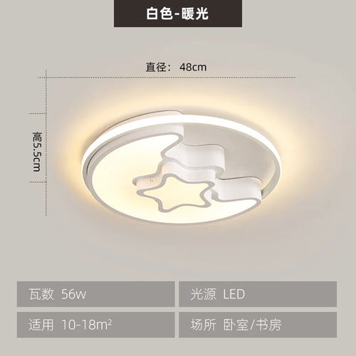 Modern LED children's cartoon ceiling light - vue 12 sur 12