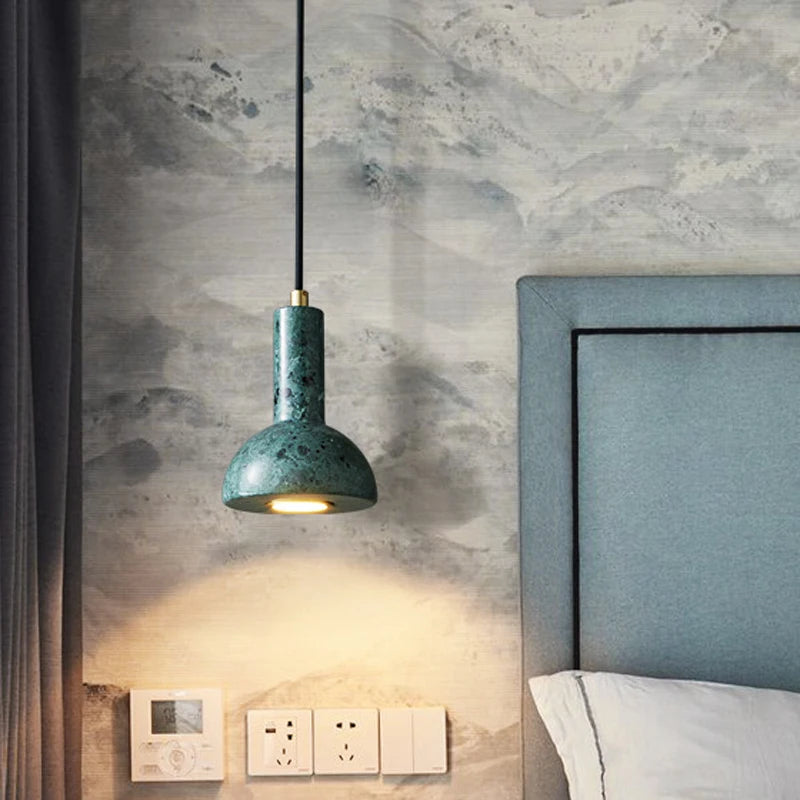 Creative retro pendant lamp in flashlight shape