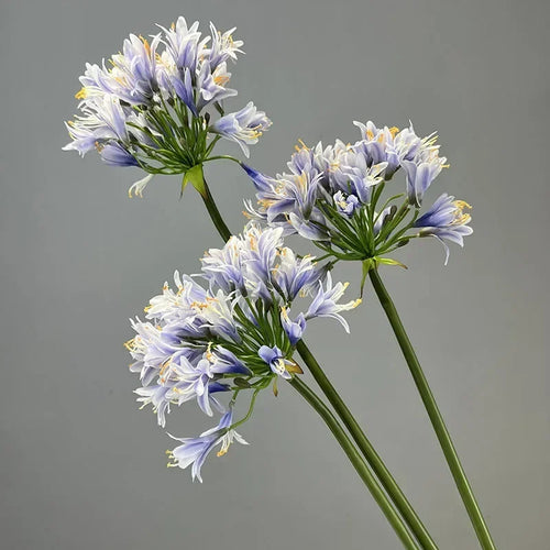 Set of 2 silk flowers for modern interior decoration - vue 3 sur 9