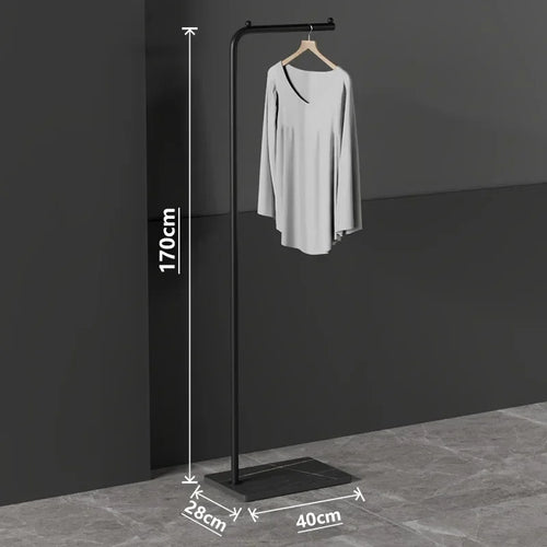 lightweight and modern Nordic clothes rack for stylish storage - vue 33 sur 41