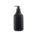refillable pump bottle for shampoo and shower gel
