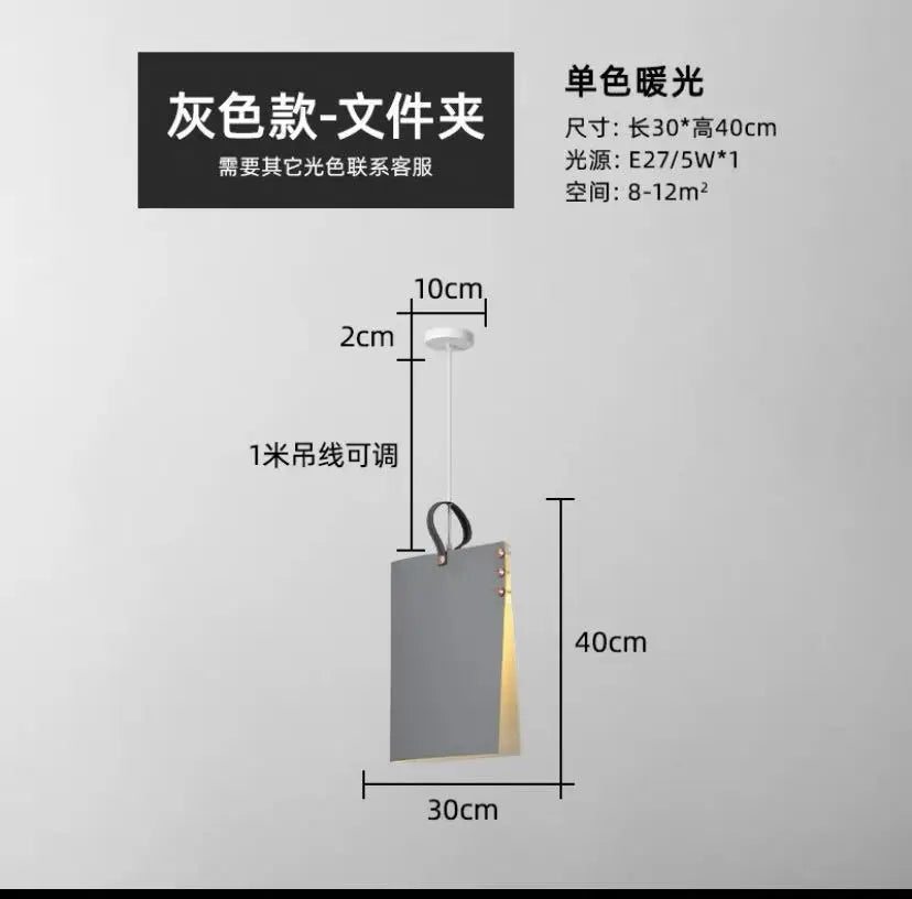 Creative pendant light for restaurant and bar decor - vue 9 sur 10