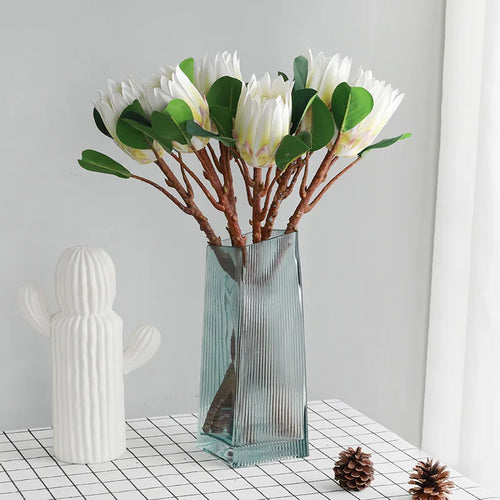 Artificial silk wedding bouquets tropical decoration