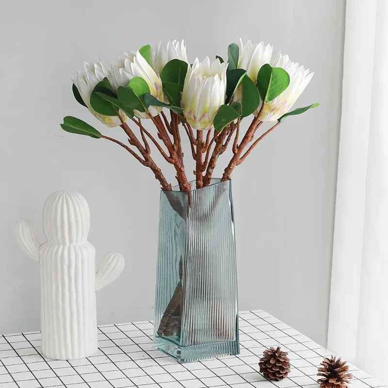 Artificial silk wedding bouquets tropical decoration