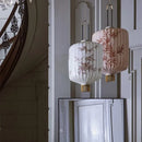 Japanese fabric chandelier medieval zen style for interior decoration