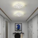 Modern minimalist crystal LED ceiling light