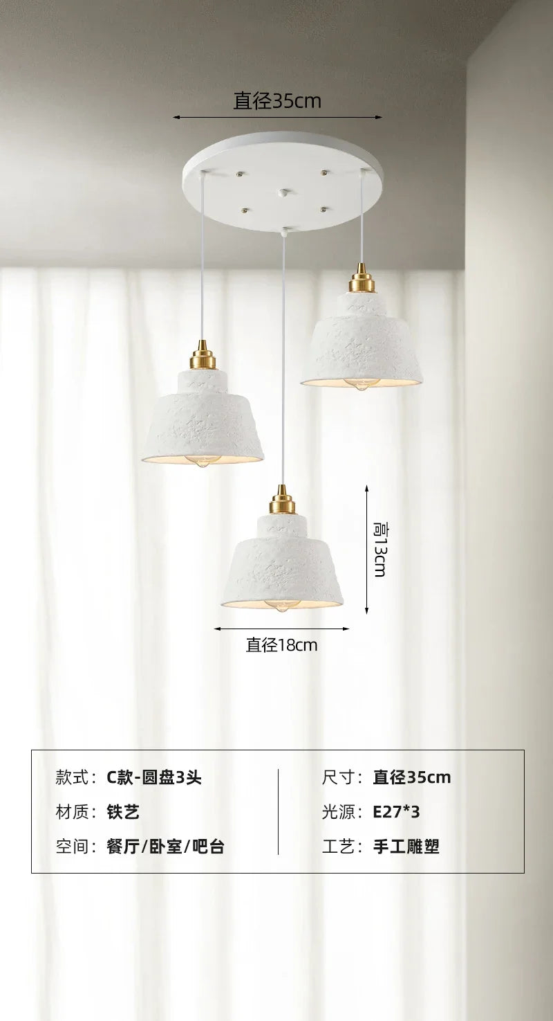 Handcrafted wabi-sabi pendant light for modern Japanese ambience - vue 15 sur 16