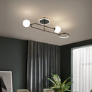 Modern glass LED chandelier