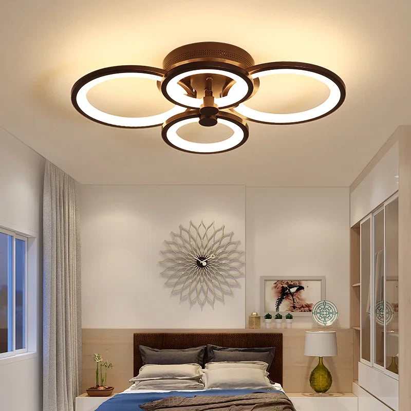 Modern dimmable LED ceiling light for indoor use