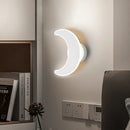 Minimalist surface mounted LED wall light