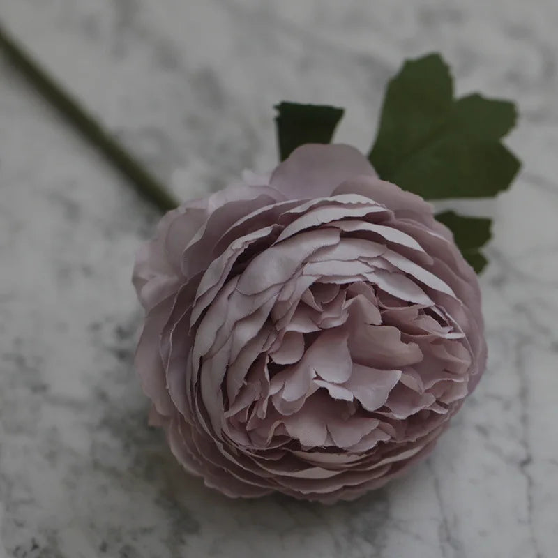 Silk fabric flowers for floral decorations and bouquets - vue 7 sur 19