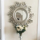decorative wall mirror sun apollo art design elegant and unique
